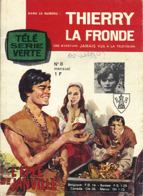 Scan de la Couverture Thierry la Fronde n 8